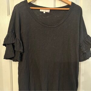 Chele by James Michelle Tropicana Ruffle top‎ Size 2 Size M